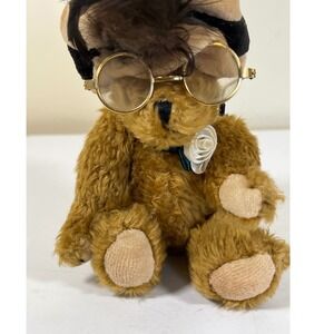 Boyds Bears Collection Ltd. Gettyseburg Archive Series Teddy Bear w/ Hat Glasses